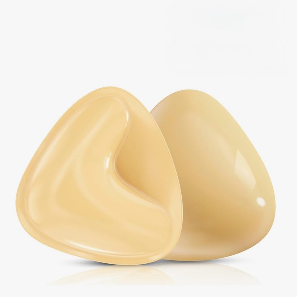 Women's Cream Silicone Bra Inserts